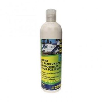 Crema renovadora de microperlas para poliéster