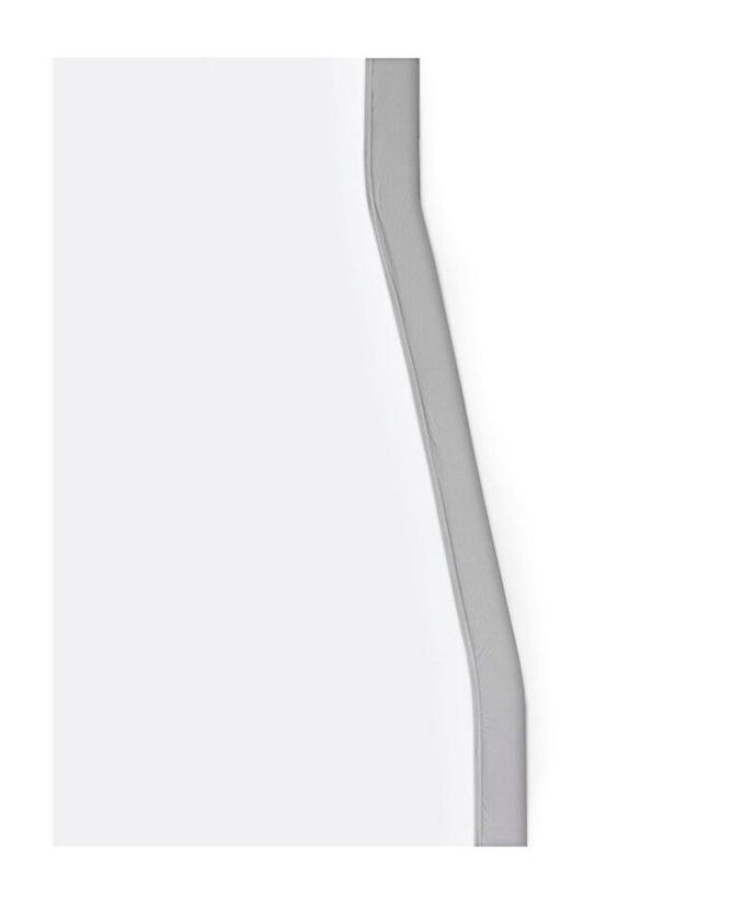 Sábana bajera ajustable Walra Jersey (cama abatible/cama transversal) gris 130x185 - Imagen 3