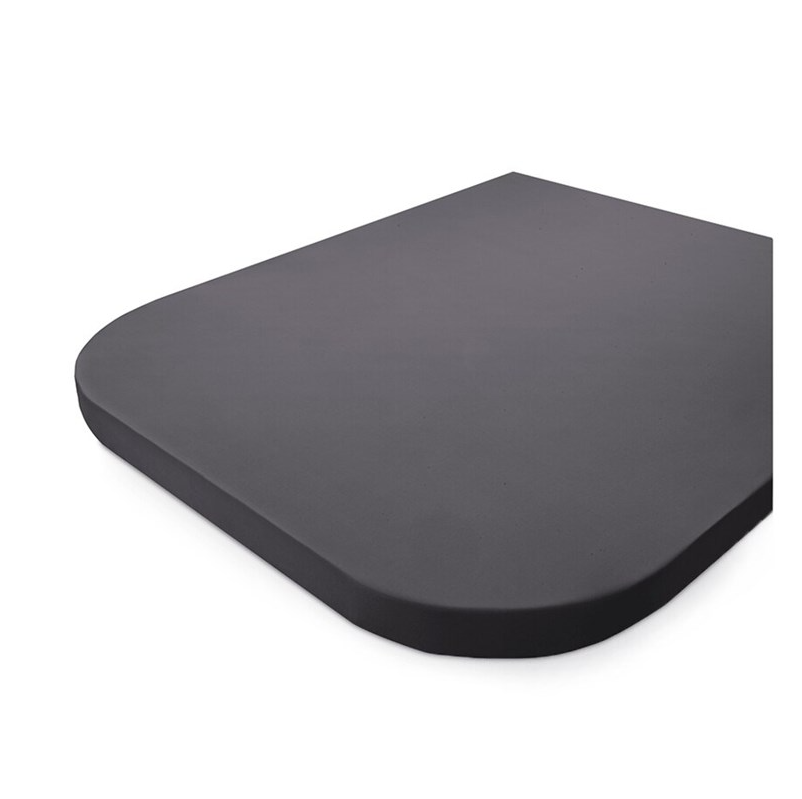 Sábana ajustable Walra Jersey (cama tamaño queen) antracita 130x185 - Imagen 2