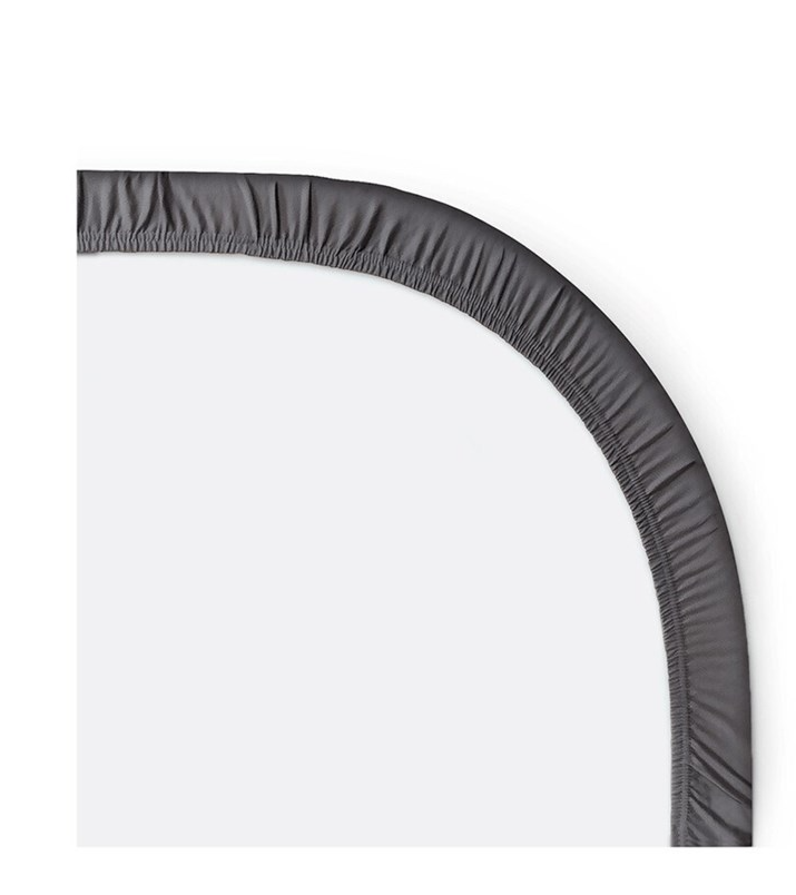 Sábana ajustable Walra Jersey (cama tamaño queen) antracita 130x185 - Imagen 3