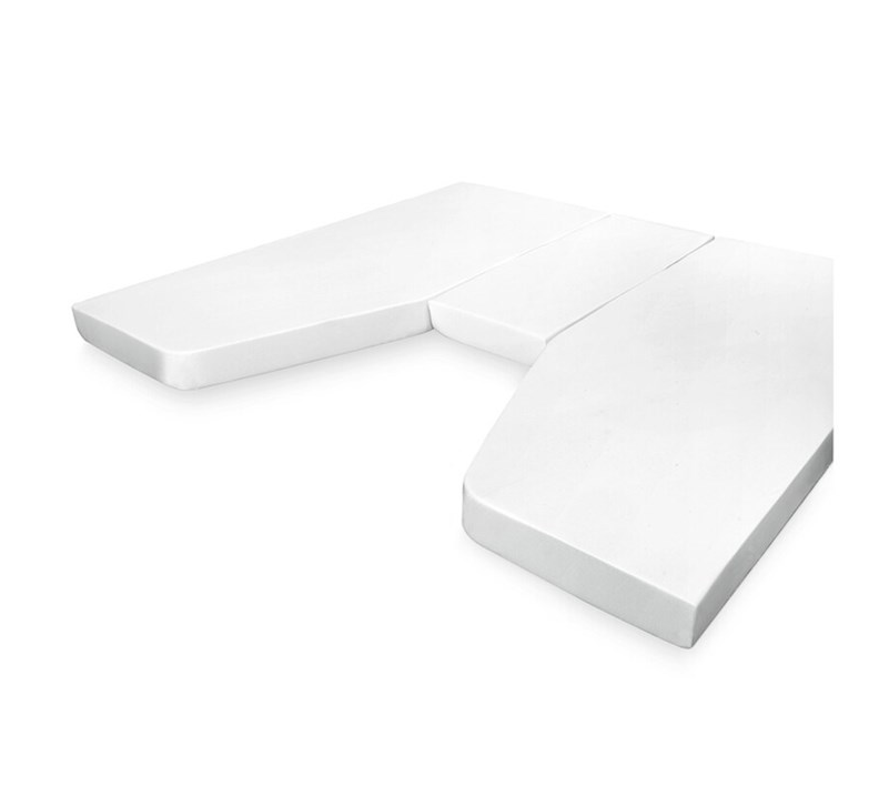 Sábana bajera ajustable Walra Jersey (3 piezas) blanca 2x70x90+30x120 - Imagen 3