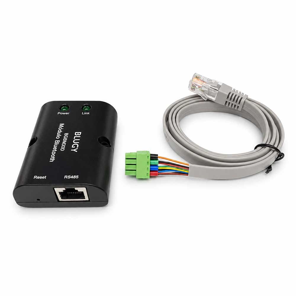Módulo Bluetooth BLUGY BGBM30D con cable RJ45 y conector RS485