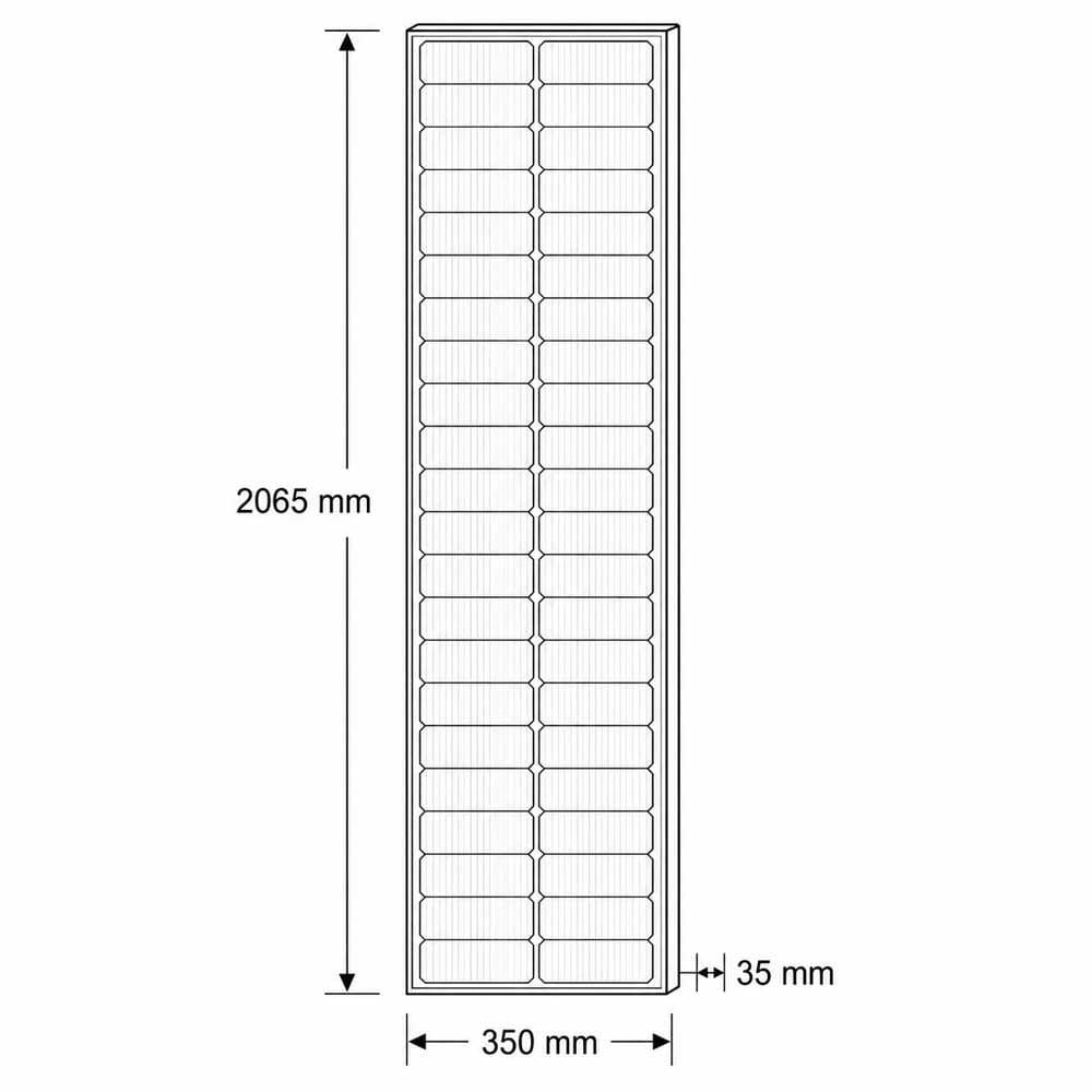 Panel slim 160W BC - Imagen 4