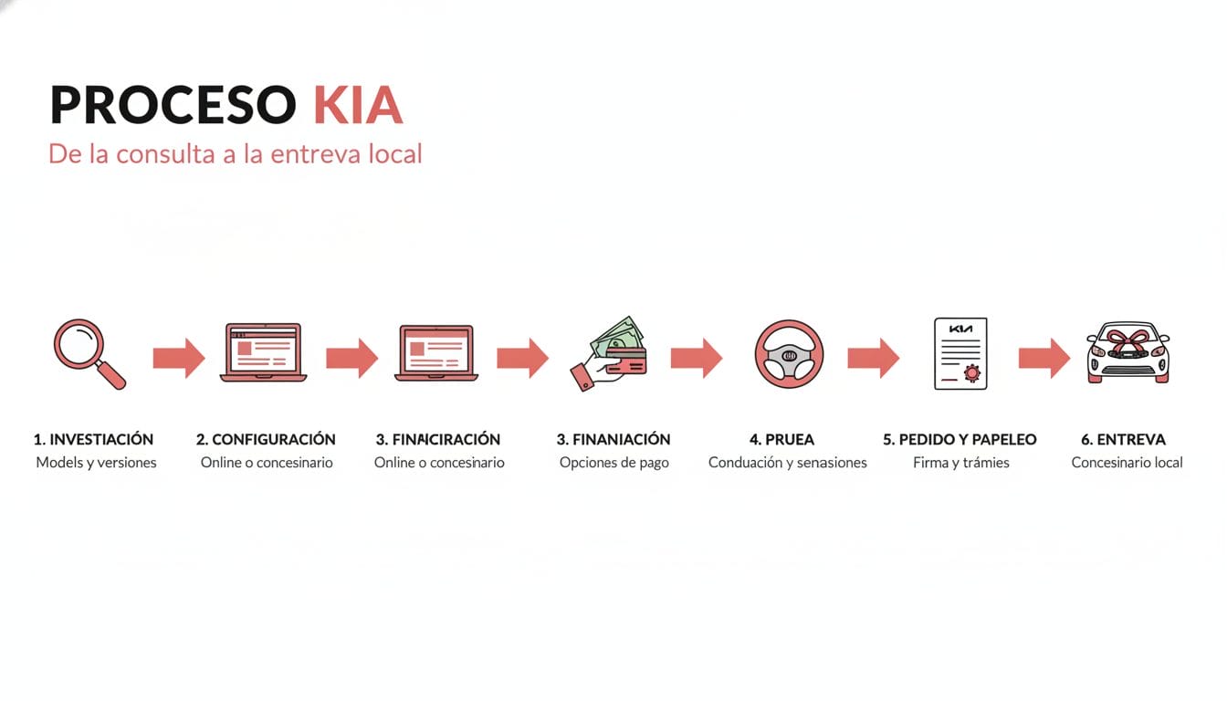 Compra coche KIA: consulta modelos hasta entrega concesionario